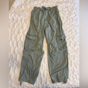 Abercrombie & Fitch Olive Flare Pants